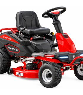 Tondeuse électrique autoportée 98 cm, 1500 à 3000 m², mulching - POPSTER BRM148S-98