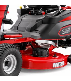 Tondeuse électrique autoportée 98 cm, 1500 à 3000 m², mulching - POPSTER BRM148S-98