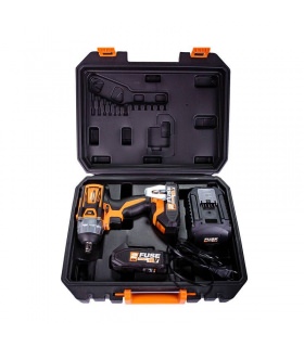 Clé à choc Li-ion 18V avec batteries et chargeur Fuse VLP 5320 (2BSC) Clé à choc Li-ion 18V avec batteries et chargeur Fuse VLP 5320 (2BSC)
