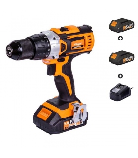 Perceuse visseuse Villager Fuse VLP 5220 avec 2 batteries 18V et chargeur inclus Perceuse visseuse Villager Fuse VLP 5220 avec 2 batteries 18V et chargeur inclus