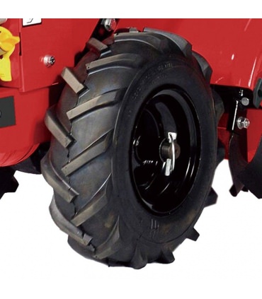 Motoculteur à fraise arrière moteur 7 Cv 212cc travail 48cm vitesse 1AV 1AR LEA 42212