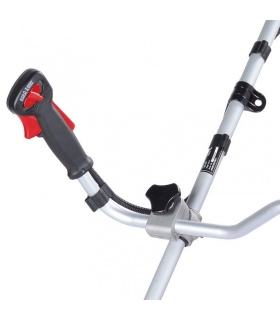 Debroussailleuse thermique 52 cm3 2cv harnais double et couteau 3 dents LEA LE25517BP