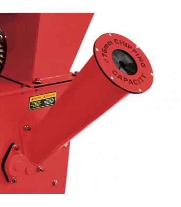 Broyeur de jardin pour végétaux diamètre max 76mm moteur thermique 196cc 5,2 cv LEA LE56196