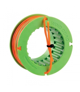 Bobine de fil torsadé 2,4 mm 5 mètres AS1300 pour coupe bordure EGO POWER Bobine de fil torsadé 2,4 mm 5 mètres AS1300 pour coupe bordure EGO POWER