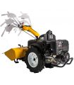 Motoculteur professionnel fraise arrière moteur 420 cc 14cv Briggs et Stratton 6 vitesses démarreur électrique TEXAS Pro