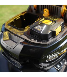 Tondeuse a gazon electrique autotractée sur batterie 58 V coupe 51cm Texas LMZ 5800TR chargeur et batterie inclus
