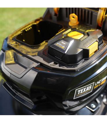 Tondeuse a gazon electrique autotractée sur batterie 58 V coupe 51cm Texas LMZ 5800TR chargeur et batterie inclus