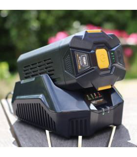Tondeuse a gazon electrique autotractée sur batterie 58 V coupe 51cm Texas LMZ 5800TR chargeur et batterie inclus