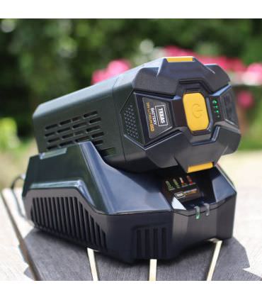 Tondeuse a gazon electrique autotractée sur batterie 58 V coupe 51cm Texas LMZ 5800TR chargeur et batterie inclus