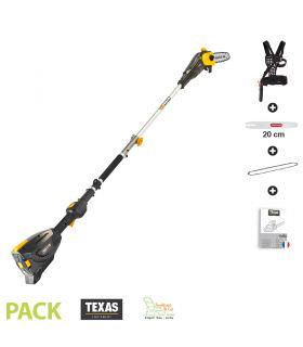 Tronçonneuse élagueuse électrique sur perche à batterie 58 V Texas PCZ 5800