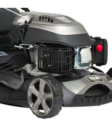 Tondeuse thermique autopropulsée 140cc 4,4cv coupe 46cm coupe mulching pack accessoires TEXAS RL460TR/W