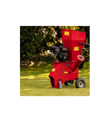 Broyeur de jardin pour végétaux diamètre max 76mm moteur thermique 196cc 5,2 cv LEA LE56196