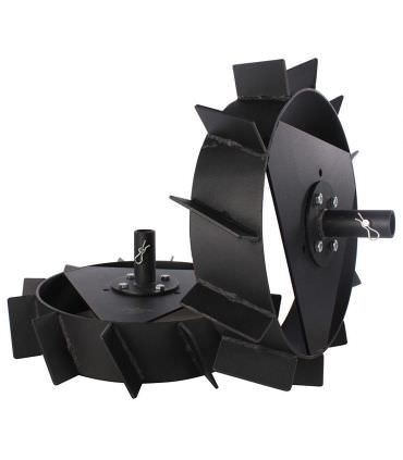 Roues métalliques 500x10 pour motobineuse et motoculteur
