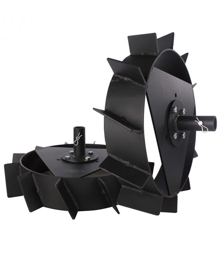 Roues métalliques 500x10 pour motobineuse et motoculteur