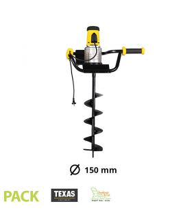 Tarière électrique 1200W avec vrille de 150 mm Texas EA1200 Tarière électrique 1200W avec vrille de 150 mm Texas EA1200