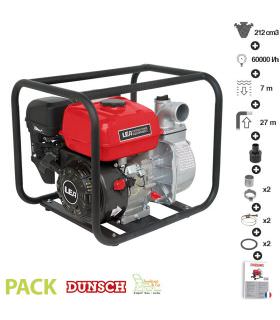 Pompe à eau thermique 5,6Cv 212cm3 débit 60000 l/h LEA LE71212-80 raccord 3 pouces Pompe à eau thermique 5,6Cv 212cm3 débit 60000 l/h LEA LE71212-80 raccord 3 pouces
