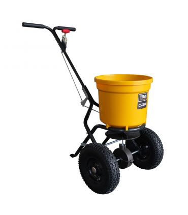 Epandeur centrifuge pour engrais gazon semence sel Texas CS2500