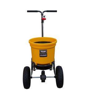 Epandeur centrifuge pour engrais gazon semence sel Texas CS2500