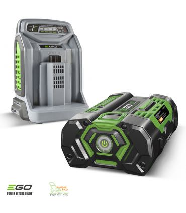 PACK COMPLET Chargeur rapide ET batterie 56 volts Ego Power+ pour outils jardins à batterie Ego