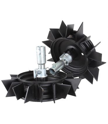 Roues métalliques 400x8 pour motobineuse et motoculteur Texas