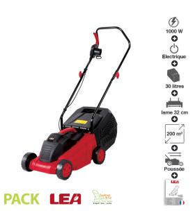 Tondeuse à gazon électrique 1000W coupe 32cm LEA LE10100-32C1 Tondeuse à gazon électrique 1000W coupe 32cm LEA LE10100-32C1