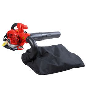 Aspirateur souffleur de feuilles thermique 25,4cc vitesse 252 km/h sac 45 litres dunsch 51254BV3