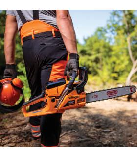 Tronçonneuse thermique 3,2cv 56cc guide 45 cm Villager VGS 560 E Tronçonneuse thermique 3,2cv 56cc guide 45 cm Villager VGS 560 E
