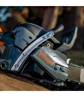 Tronçonneuse élagueuse thermique 1,4cv 29cc guide Oregon 30 cm anti-vibration Villager VGS 3011PE Tronçonneuse élagueuse thermique 1,4cv 29cc guide Oregon 30 cm anti-vibration Villager VGS 3011PE
