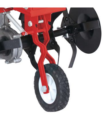 Motobineuse thermique 4 temps 5,5 cv 173 cc 6 fraises travail 60cm LEA LE41175-60W