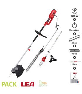 Outil électrique multifonction pour jardin 4 en 1 1200W LEA LE23120DP Outil électrique multifonction pour jardin 4 en 1 1200W LEA LE23120DP