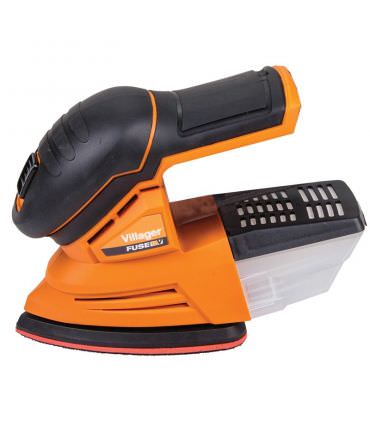 Ponceuse Delta sans fil 18V avec batterie et chargeur Fuse VLN 7120 Villager