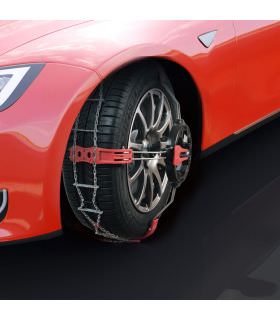 Chaines neige voiture montage frontal POLAIRE STEEL 140