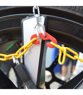 Chaine à neige pneu 165/60R14 montage rapide acier 9mm Chaine à neige pneu 165/60R14 montage rapide acier 9mm