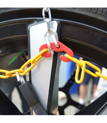 Chaine à neige pneu 215/55R13 montage rapide acier 9mm