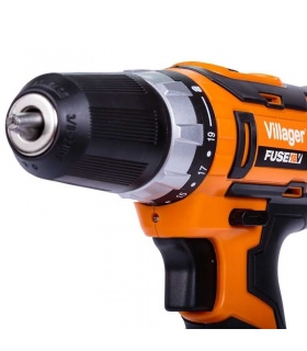Perceuse visseuse à batterie 18v VLN 3220 Fuse Villager chargeur et 2 batteries lithium inclus Perceuse visseuse à batterie 18v VLN 3220 Fuse Villager chargeur et 2 batteries lithium inclus