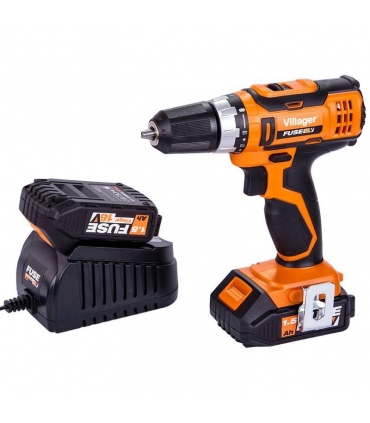 Perceuse visseuse à batterie 18v VLN 3220 Fuse Villager chargeur et 2 batteries lithium inclus