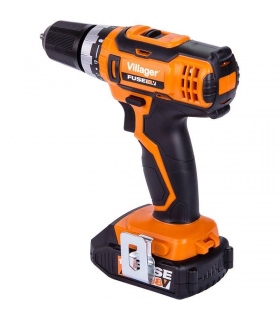 Perceuse visseuse à batterie 18v VLN 3220 Fuse Villager chargeur et 2 batteries lithium inclus Perceuse visseuse à batterie 18v VLN 3220 Fuse Villager chargeur et 2 batteries lithium inclus