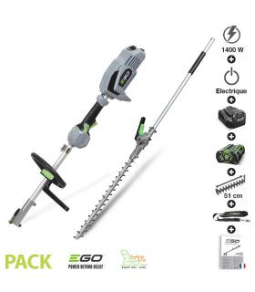 Pack taille haie sur perche à batterie et chargeur inclus Ego Power+ PH1400 HTA2000S Pack taille haie sur perche à batterie et chargeur inclus Ego Power+ PH1400 HTA2000S