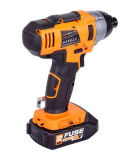 Visseuse à choc sans fil 18V 180Nm avec batterie et chargeur Fuse VLN 3420 Villager  Visseuse à choc sans fil 18V 180Nm avec batterie et chargeur Fuse VLN 3420 Villager