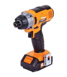 Visseuse à choc sans fil 18V 180Nm avec batterie et chargeur Fuse VLN 3420 Villager  Visseuse à choc sans fil 18V 180Nm avec batterie et chargeur Fuse VLN 3420 Villager