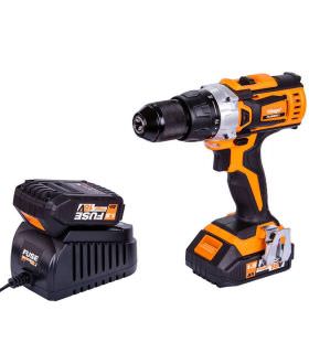 Perceuse visseuse sans fil 18V avec batterie et chargeur Fuse VLN 5220 Fuse Villager  Perceuse visseuse sans fil 18V avec batterie et chargeur Fuse VLN 5220 Fuse Villager