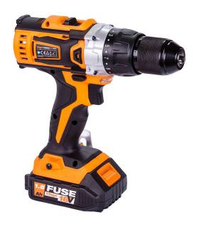 Perceuse visseuse sans fil 18V avec batterie et chargeur Fuse VLN 5220 Fuse Villager  Perceuse visseuse sans fil 18V avec batterie et chargeur Fuse VLN 5220 Fuse Villager