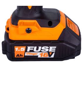 Perceuse visseuse sans fil 18V avec batterie et chargeur Fuse VLN 5220 Fuse Villager  Perceuse visseuse sans fil 18V avec batterie et chargeur Fuse VLN 5220 Fuse Villager