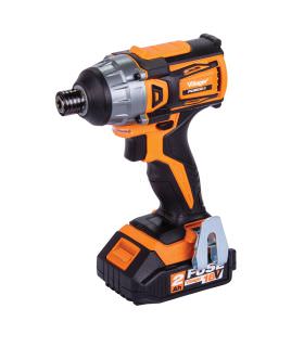 Visseuse à choc sans fil 18V 180Nm avec batterie et chargeur Fuse VLN 5420 Villager  Visseuse à choc sans fil 18V 180Nm avec batterie et chargeur Fuse VLN 5420 Villager