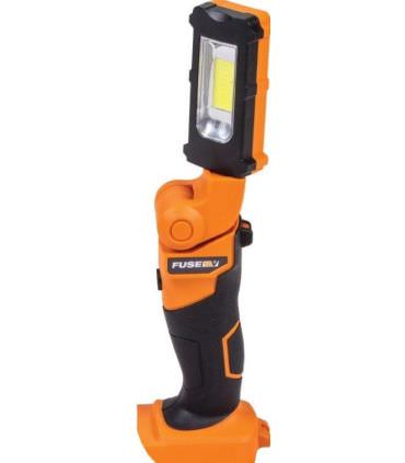 Lampe d’inspection sur batterie rechargeable électrique 18V pliante et tournante 180° Fuse VLN 9120 sans batterie et chargeur