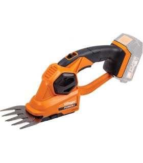 Taille Haie Et Herbe sans fil eléctrique 18V Lame 200 Mm et coupe-herbe Fuse VCS 7620 Villager sans batterie ni chargeur Taille Haie Et Herbe sans fil eléctrique 18V Lame 200 Mm et coupe-herbe Fuse VCS 7620 Villager sans batterie ni chargeur
