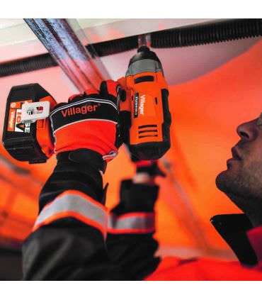 Clé à chocs sans fil 18V 180Nm avec batterie et chargeur Fuse VLN 3320 Villager 