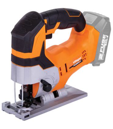 Scie sauteuse sans fil à batterie 2400 trs mn Fuse VLN 1120 Villager sans batterie ni chargeur