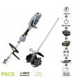 Pack microbineuse à batterie sans fil chargeur moteur électrique EGO CTA9500