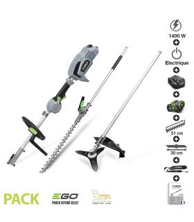 Pack multi outil jardin débroussailleuse taille-haies batterie chargeur 56 volts EGOPOWER Pack multi outil jardin débroussailleuse taille-haies batterie chargeur 56 volts EGOPOWER